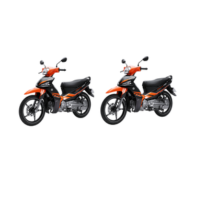 Geared motor 110cc manufactured in Vietnam (Anniversary) White/Orange - Product Image 1