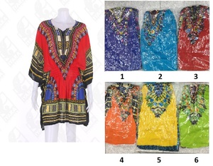Minivestido caftán, Túnica, Top, camisa, Dashiki, Southwestern africano - Product Image 6
