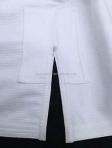 Uniforme BJJ de diseño 100 de algodón, ropa deportiva personalizada, Color blanco, Unisex, OEM, para entrenamiento - Product Image 4
