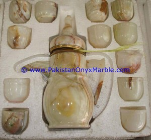 Juego de Té de Ónix de Lujo, Juego de Tazas de Té Kava, Decoración para el Hogar y la Cocina, Regalos - Product Image 2