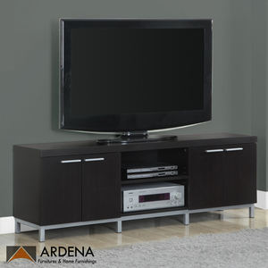 Meuble TV moderne en bois massif avec éclairage LED, armoire en bois de luxe, tiroir de rangement, meubles pour la maison, l'hôtel, l'appartement, la chambre à coucher, le salon - Product Image 5