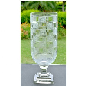 VASE FUNERAL SUPPLIES GLASS MODERN MEDIUM HOT SELLING PRICE <b>KEEPSAKE</b> VASE ANTIQUE MEDIUM TRENDING STYLE in WHOLESALE PRICE - Product Image 1