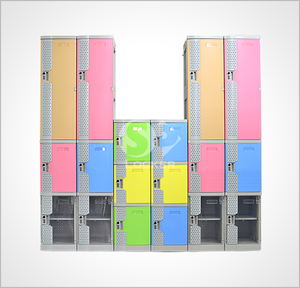 Multi tiered Units ABS Plastic Compartment Lockers - Product Image 2