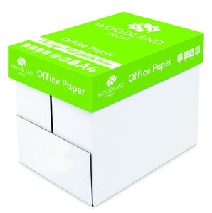 Papel de impresión de pulpa de madera blanca para oficina, tamaño A4 - Product Image 2