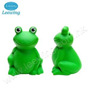 Animal Money Banks Plastic PVC Prince Green Prince Frog Animal Shape Money Saving Box Coin Banks