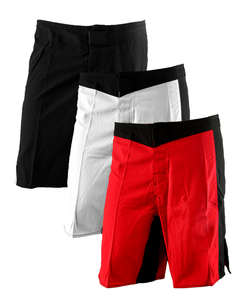 กางเกงขาสั้นมวยไทยผ้าฝ้าย XXL แบบเย็บปักโลโก้ได้ตามต้องการสีชมพูสีม่วงสีดำสีแดงสีขาวสีฟ้า - Product Image 4