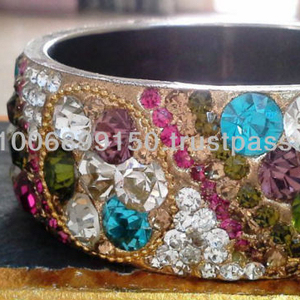 Women's Rhinestone Fashion <b>Bangles</b> with Lac <b>Crystal</b> Elegant <b>Bracelets</b> - Product Image 3