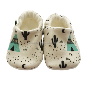 Botines de algodón de marca privada para bebé recién nacido, zapatillas personalizadas, algodón, venta al por mayor - Product Image 1