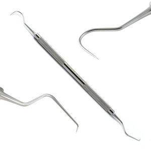 Sonda de alta calidad para implante Dental, instrumento quirúrgico de acero inoxidable de dos caras - Product Image 5
