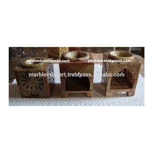 หินหอมอินเดียสำหรับเตาอโรมาและน้ำมันหอมระเหย - ของตกแต่งบ้านที่สวยงาม - Product Image 1