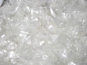 Pet Flake Hot Washed blanco claro - Product Image 3