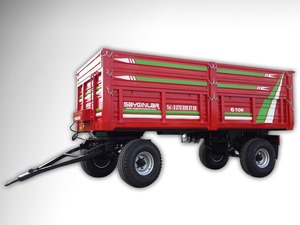 Remolque de doble eje de dirección, 6 toneladas, de Turquía - Product Image 2