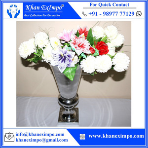 Vase à fleurs trompette en métal, pour décoration de maison, dessus de Table, Pot de fleurs - Product Image 3