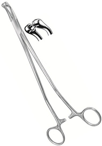 THOMAS GAYLOR UTRINE ÉLEVATION ET PINCE POLYPUS 22cm 24cm Instruments de gynécologie médicale Qualité allemande MAHERSI - Product Image 4