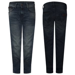 กางเกงยีนส์ขายาวสำหรับผู้ชาย, กางเกงยีนส์ผ้าย้อมสีธรรมดาทรงตรงขาตรงสไตล์วินเทจ100% ขนาดใหญ่พิเศษ - Product Image 1