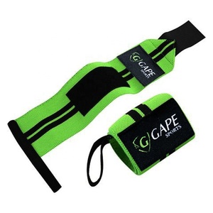 Oem Hot Bán Cổ Tay kết thúc tốt đẹp dây đeo cổ tay cho Trọng lượng nâng tùy chỉnh Durable Power nâng phòng tập thể dục cổ tay kết thúc tốt đẹp với tùy chỉnh Private Logo - Product Image 2