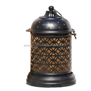 Linternas de velas de metal para entrada Restaurante Hotel y decoración de bodas Decorativo tradicional - Product Image 1