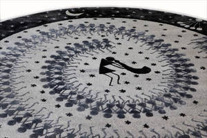 Alfombras y juegos de felpa de viscosa de lana de mezcla de alta calidad estilo Varli indio con mechones a mano de diseño popular moderno para uso doméstico - Product Image 2