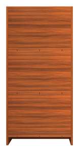 Alex <b>Wall</b> Book Shelf And Home Decor <b>Display</b> & Storage Rack <b>Cabinet</b> Unit Walnut - 3 Shelves - Product Image 5