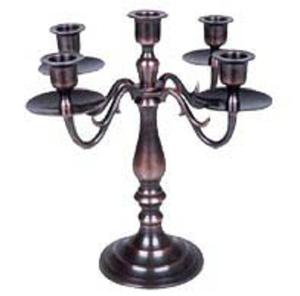 5-Arm <b>Gold</b> Metal Glass Tealight Candle Holder for Wedding Home Decor Gift Use Other Candle Holders <b>Lanterns</b> Candle Jars Series - Product Image 2