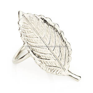 Wedding <b>Napkin</b> Ring Wholesale Wedding Restaurant Hotel Villa <b>Silver</b> Gold Colorful Customized According Customer Made India - Product Image 4