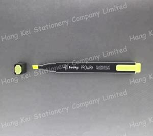 Pluma de pintura de tinta fluorescente de plástico de alta calidad con clip - Product Image 2