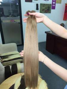 Cabello natural vietnamita Remy liso de 24 pulgadas, cápsulas de queratina preconsolidada - Product Image 3