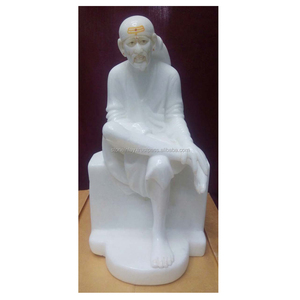 Statue de saï en marbre blanc, fait à la main, nouvelle collection - Product Image 1