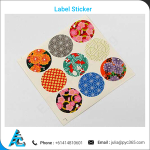 Hoja de etiqueta adhesiva de impresión personalizada, directa de fábrica - Product Image 2