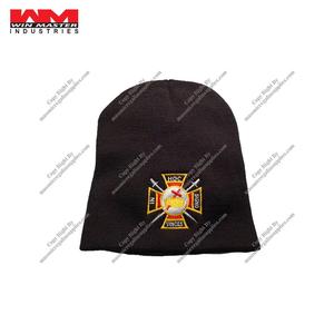 หมวกบีนนี่ถักสีฟ้ามม. พร้อมสัญลักษณ์ Masonic - Product Image 3