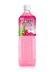 Jugo Natural de Aloe Vera y Granada de 1L con Ingredientes de Dátil, Directo de Fábrica, Botella PET, Certificado Halal - Product Image 2