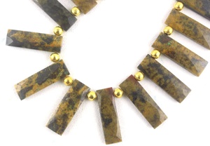 Briolette Briolette Hình Chữ Nhật Chất Lượng Tuyệt Vời Hạt Thạch Anh Mật Ong Tự Nhiên Làm Trang Sức Đá Phong Cách Sưu Tập Cắt - Product Image 5