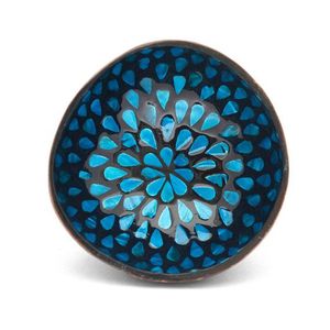 Cuenco de cáscara de coco lacado de textura única, hecho en Vietnam, cuencos de coco hechos a mano, precio barato al por mayor - Product Image 5
