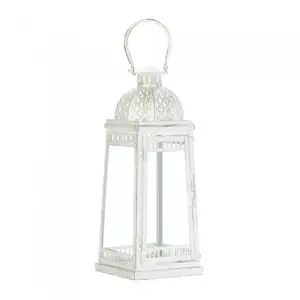 Linterna de decoración colgante Linterna de vela de metal Decoración del hogar Linterna de hierro y vela Proveedor de India