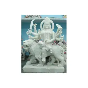 Estatua de mármol de diosa Durga Maa