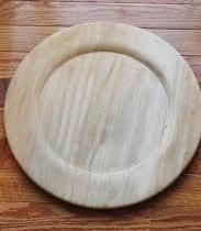 Personnalisé Offre Spéciale Rond Bois Chargeur Plaque de Service Alimentaire Plat à Dîner Par Un Fabricant Indien Fournisseur En Vrac - Product Image 3