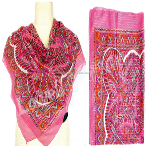 Écharpe Paisley en coton pour l'été - Product Image 2