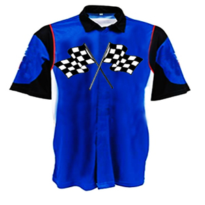Camisetas de equipo de carreras personalizables, ropa deportiva Pit Crew, transpirable, impermeable, a prueba de viento, opciones de talla grande - Product Image 5