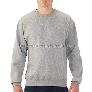 Sweat-shirt à manches longues surdimensionné en polaire 100% coton pour hommes, pull à capuche avec design doublé solide pour l'hiver - Product Image 1