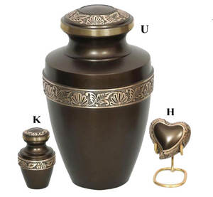 Grey Color Brass Premium Quality Metal Funeral <b>Box</b> Suppliers Human Ashes Urns Wholesale Cremation Urns <b>Pet</b> <b>Memorial</b> Urn - Product Image 2