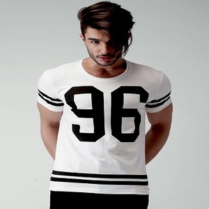 เสื้อยืดผู้ชายไซส์ใหญ่พิเศษเสื้อ70% ผ้าฝ้าย30% โพลีเอสเตอร์ระบายอากาศได้ดีมีตำแหน่งโลโก้ด้านหน้าสำหรับการพิมพ์ตามสั่ง - Product Image 5