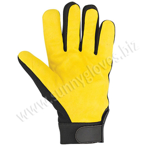 Gants mécaniques de qualité supérieure, accessoire en cuir, motif de palmier, de chèvre, mécaniques - Product Image 2