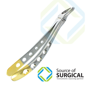 Fórceps de extracción dental de acero de alta calidad Fuente de alimentación manual Pieza de mano - Product Image 4