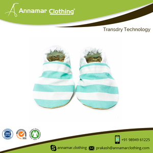 New Wholesale Organic Cotton Baby Booties - Infant Slippers Unique Fashion Cotton Baby Booties for Sale - Product Image 2
