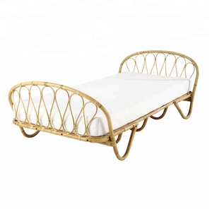 Handmade Rattan Bed <b>Single</b> <b>Daybed</b> - Product Image 1