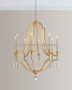 โคมไฟระย้าสแตนเลสสีเงิน - Product Image 4
