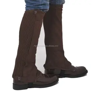 Hot Sale Horse Riding Half Chaps Horse Riding Leather Gaiter Equestrian Leather Chap