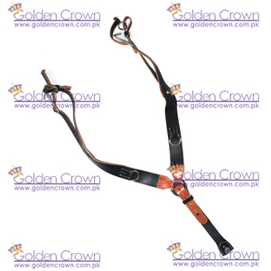 German Early Leather Straps | Heer EM Leather Y-Straps - Product Image 6