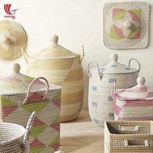 ทอจัดเก็บตะกร้าซักผ้า/ซักรีดขัดขวางที่มีฝาปิด - Product Image 2