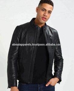 2026 New Arrival Cheap Stylish Winter Slim Fit Breathable Sheepskin Leather Lambskin Short Body <b>Jackets</b> - Product Image 6